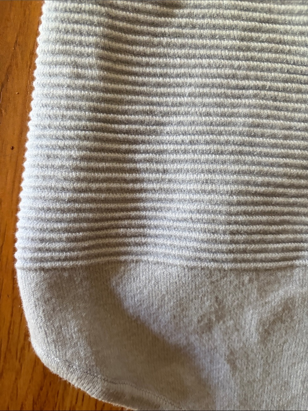 Abercrombie & Fitch One-Shoulder Light Blue Ribbed One-Piece Bodysuit - Size S - Picture 5 of 7
